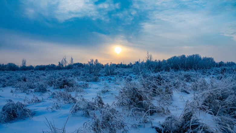 Solstitul de iarna 2024. Când este cea mai lungă noapte din an, dar și cea mai scurtă zi din luna decembrie. Foto Shutterstock