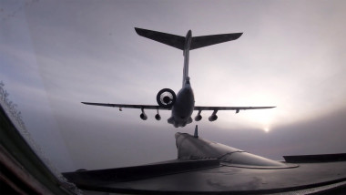 Tupolev Tu-95 strategic bomber.