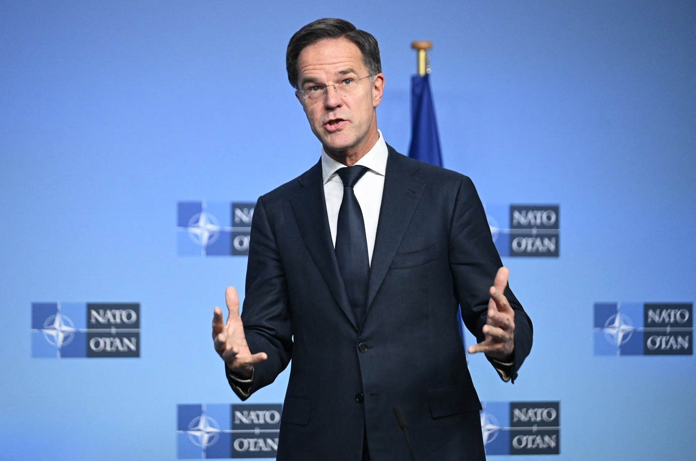 Mark Rutte spune că doborârea dronelor care amenință Republica Moldova este o chestiune de stabilit în mod bilateral cu România