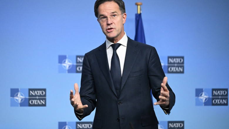 Antony Blinken - Mark Rutte joint press conference in Brussels