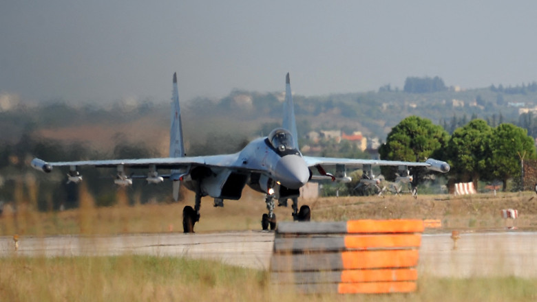 Sukhoi Su-35 la baza militara rusa Hmeimim profimedia-0473513987