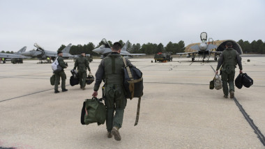 The 14th Wing deploys its Eurofighters to the Romanian air base.