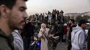 Celebrations Continue In Damascus After The Fall Of Assad Regime