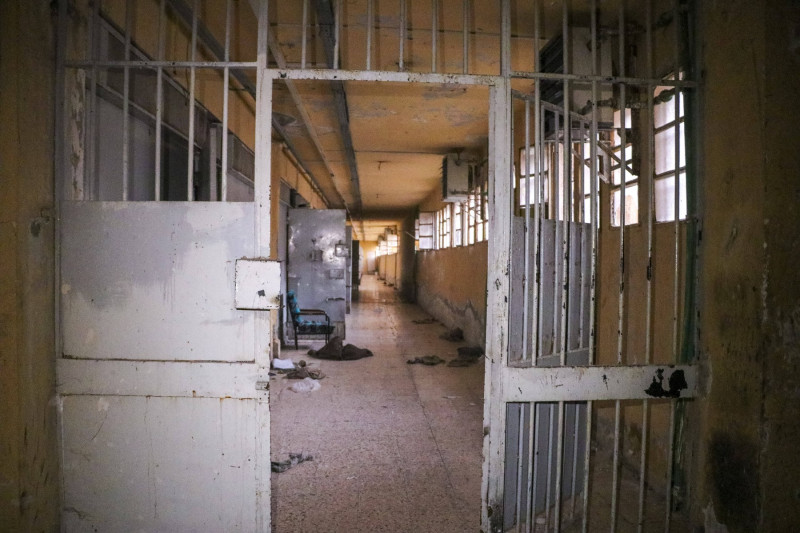 SYRIA-CONFLICT-PEOPLE-SAYDNAYA-PRISON