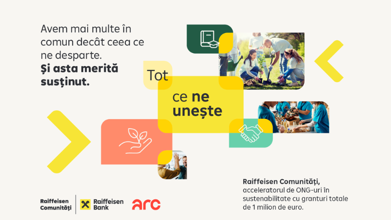 (P) Raiffeisen Comunități, acceleratorul de ONGuri în sustenabilitate cu granturi totale de 1 milion de euro