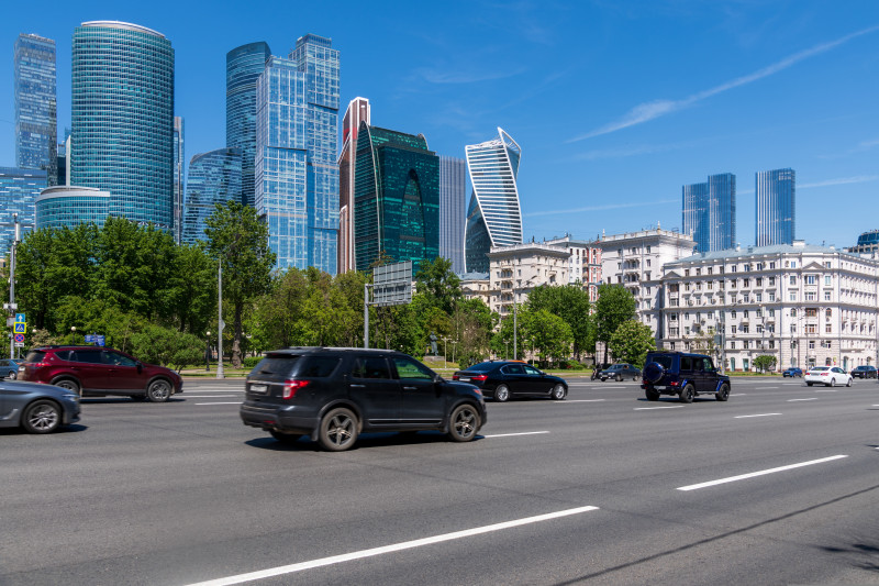 Cartierul Moscow City din capitala Rusiei