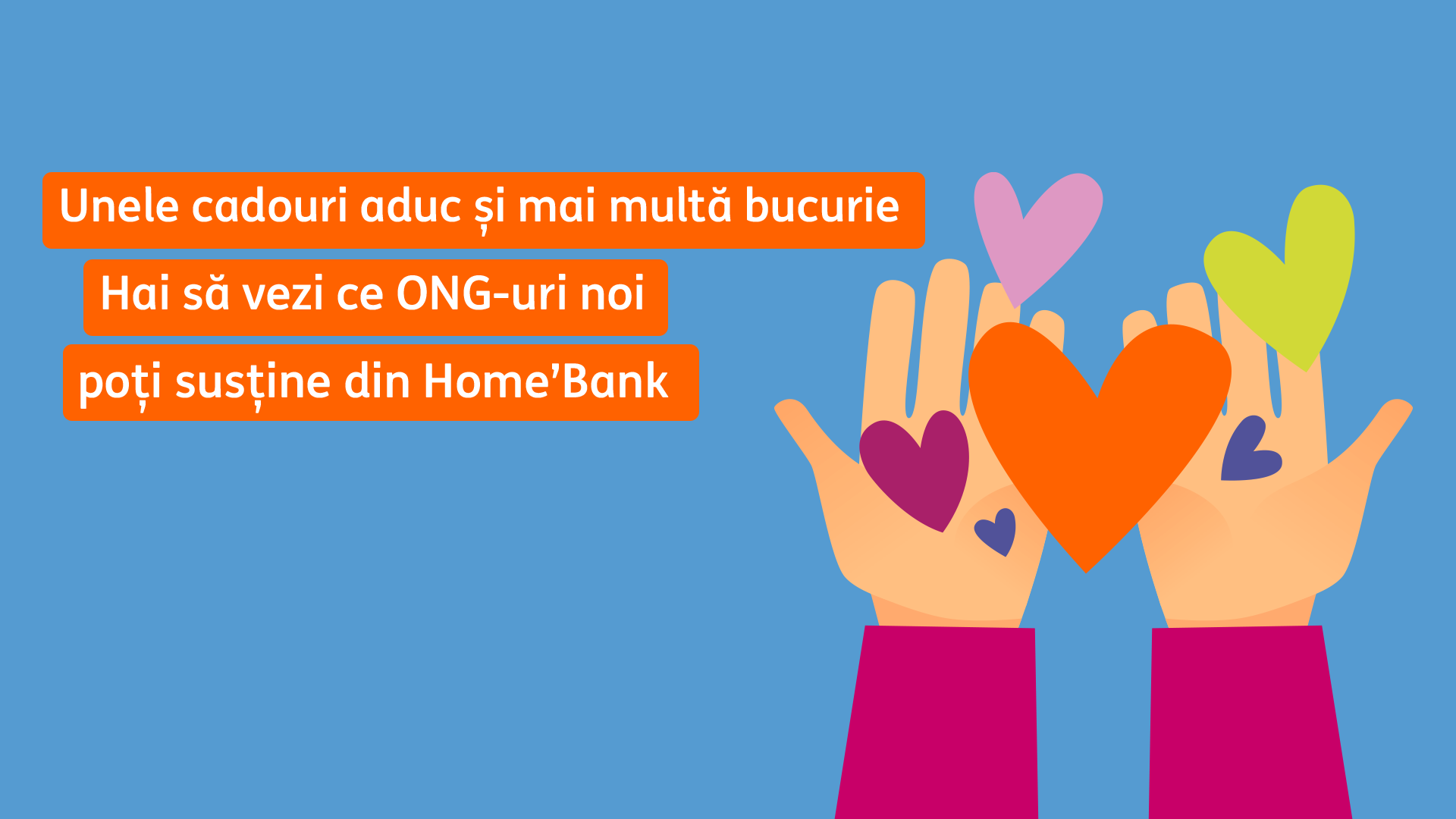 (P) O nouă ediție Donează în Home’Bank. Clienții ING Bank România au o nouă listă de 18 ONG-uri pentru care vor putea dona în 2025