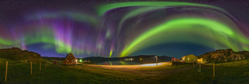 Aurora borealis, Greenland