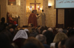 Christians in Syria attend Christmas Eve Mass at Syriac Orthodox Church