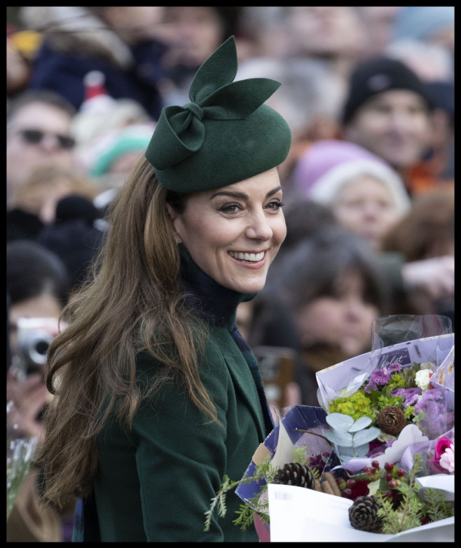 UK Royals at Christmas Day church service