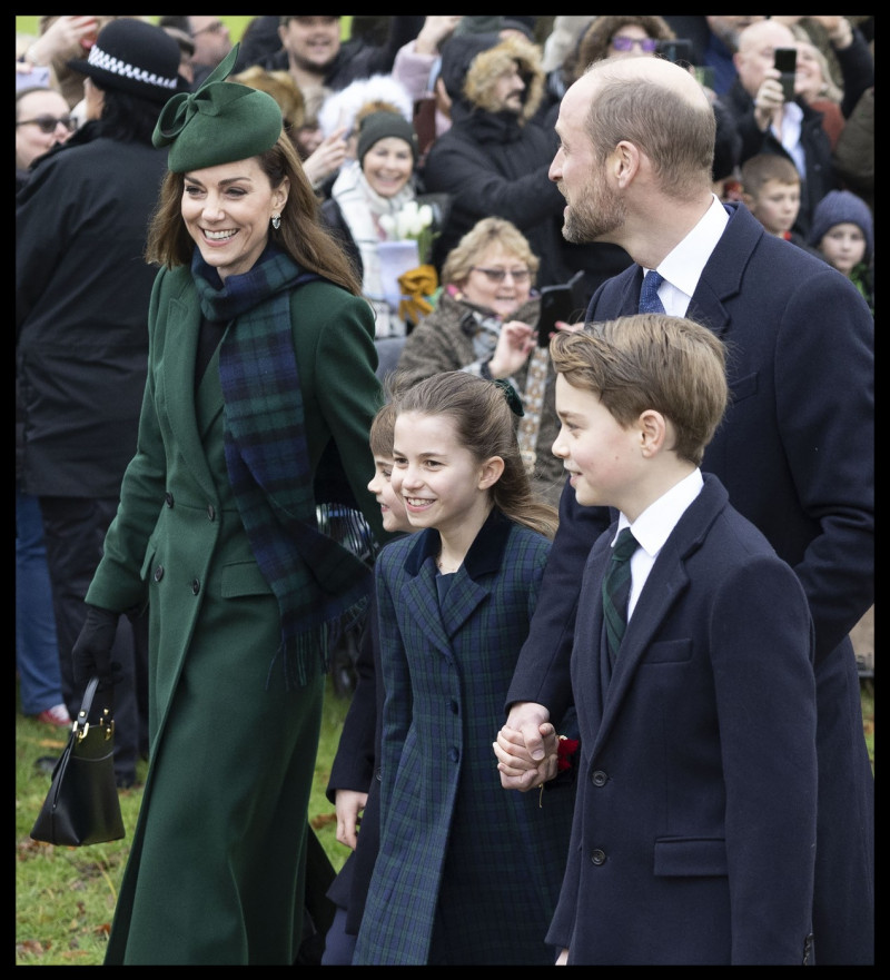 UK Royals at Christmas Day church service