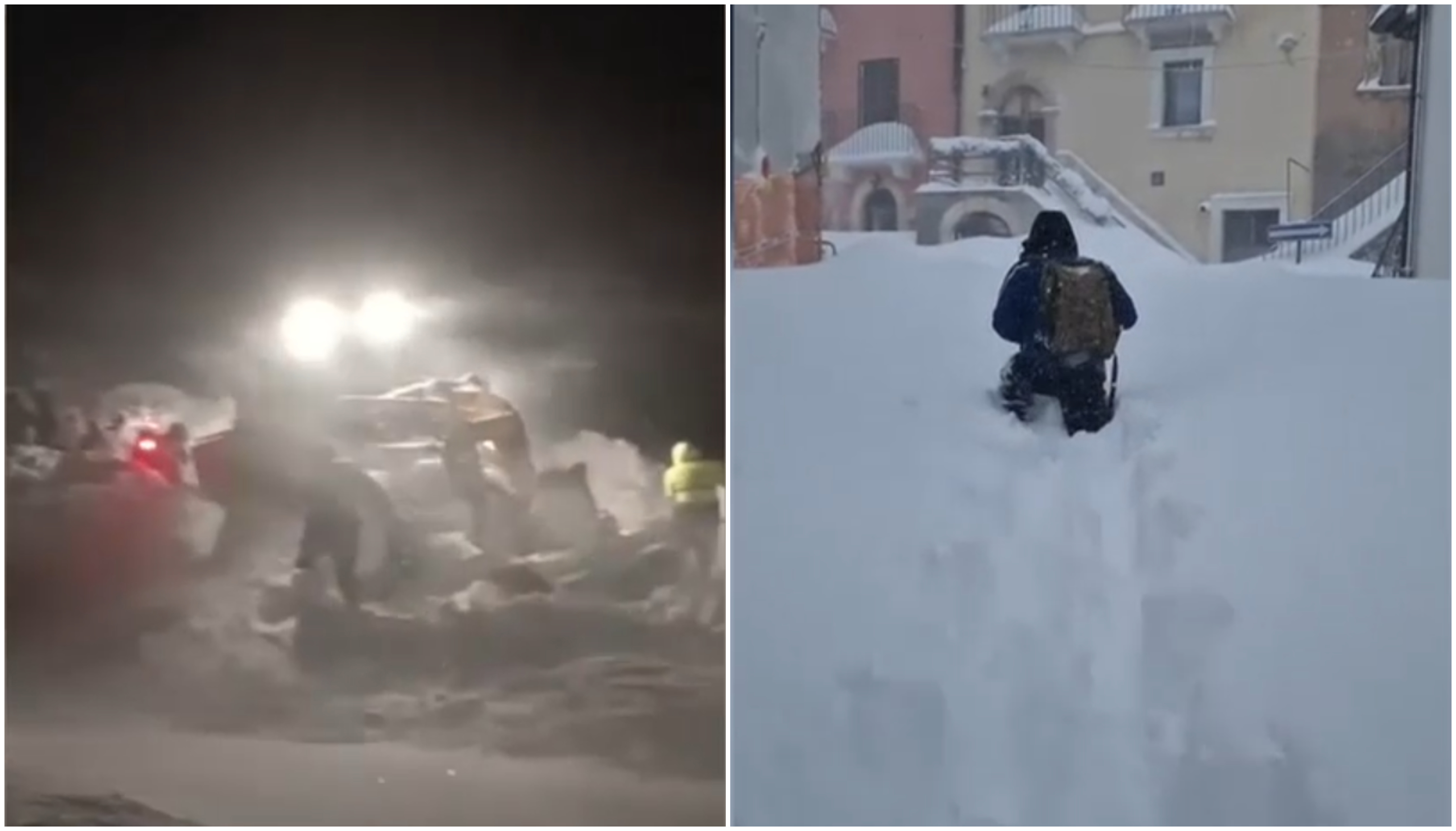 VIDEO Furtuni de zăpadă au dat traficul peste cap în Croația. Zeci de mii de locuinţe nu au curent în Bosnia și Herțegovina
