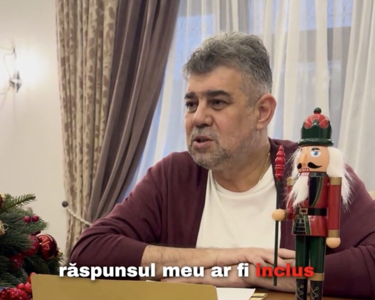 Marcel Ciolacu a publicat pe TikTok poze ilizibile despre care spune că arată facturile zborurilor Nordis