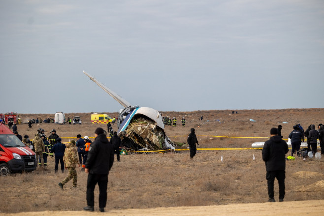 Azerbaijani passenger plane crashes near Kazakh city of Aktau