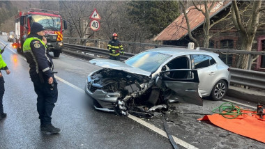 Accident masina Sinaia