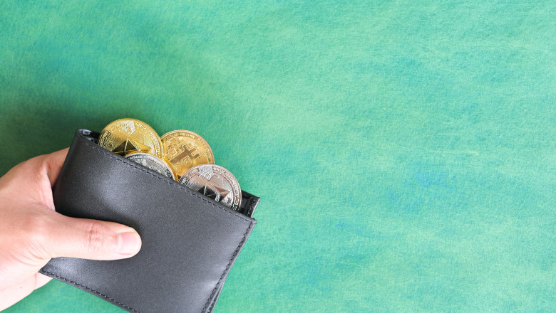 portofel cu monede crypto