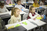 First Underground School Built in Zaporizhzhia, Zaporizhzhia Oblast, Ukraine - 12 Dec 2024