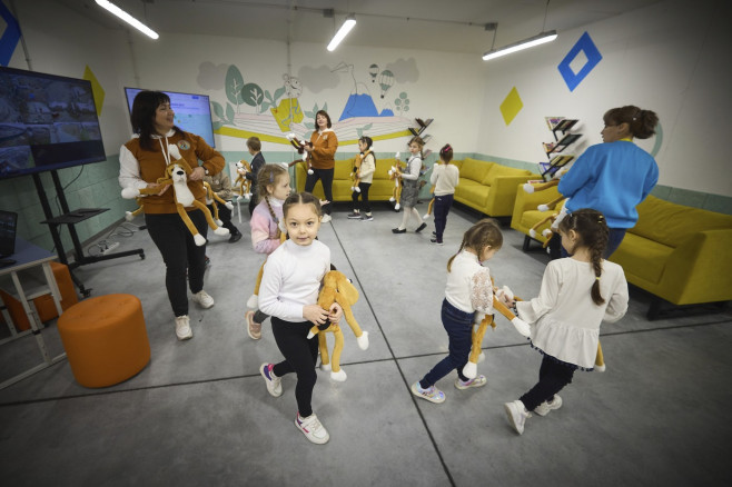 First Underground School Built in Zaporizhzhia