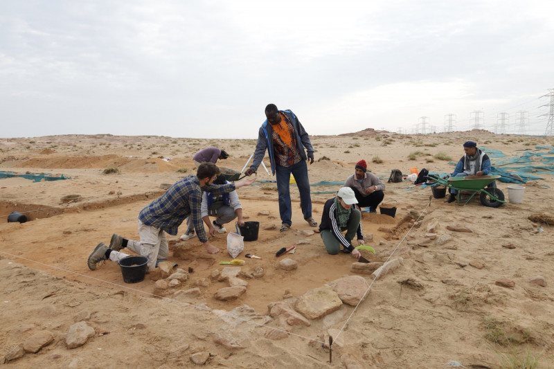 Archaeologists unearth 7,000-year-old 'alien' head figurine