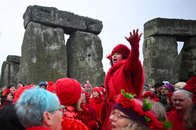 Winter solstice at Stonehenge