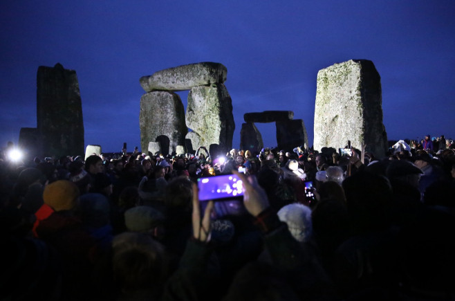 Winter Solstice At Stonehenge