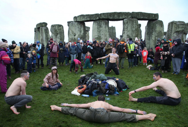 Winter Solstice At Stonehenge