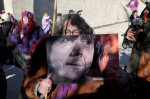 Avignon: Demonstration in support of Gisele Pelicot