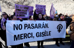 Avignon: Demonstration in support of Gisele Pelicot