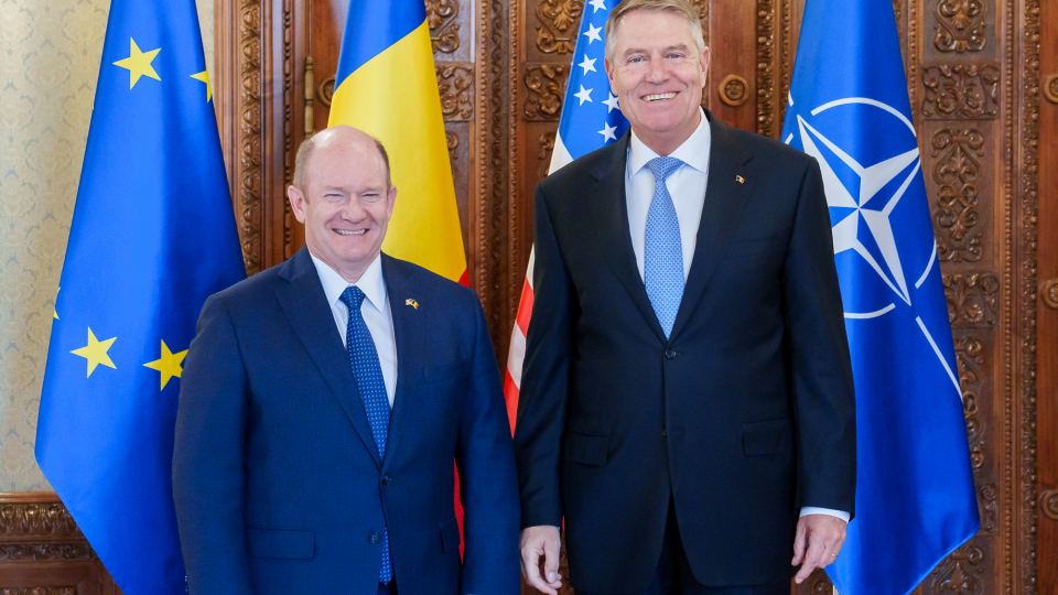 Iohannis a discutat cu o delegație a Congresului SUA despre măsurile luate de România după interferența străină în alegeri