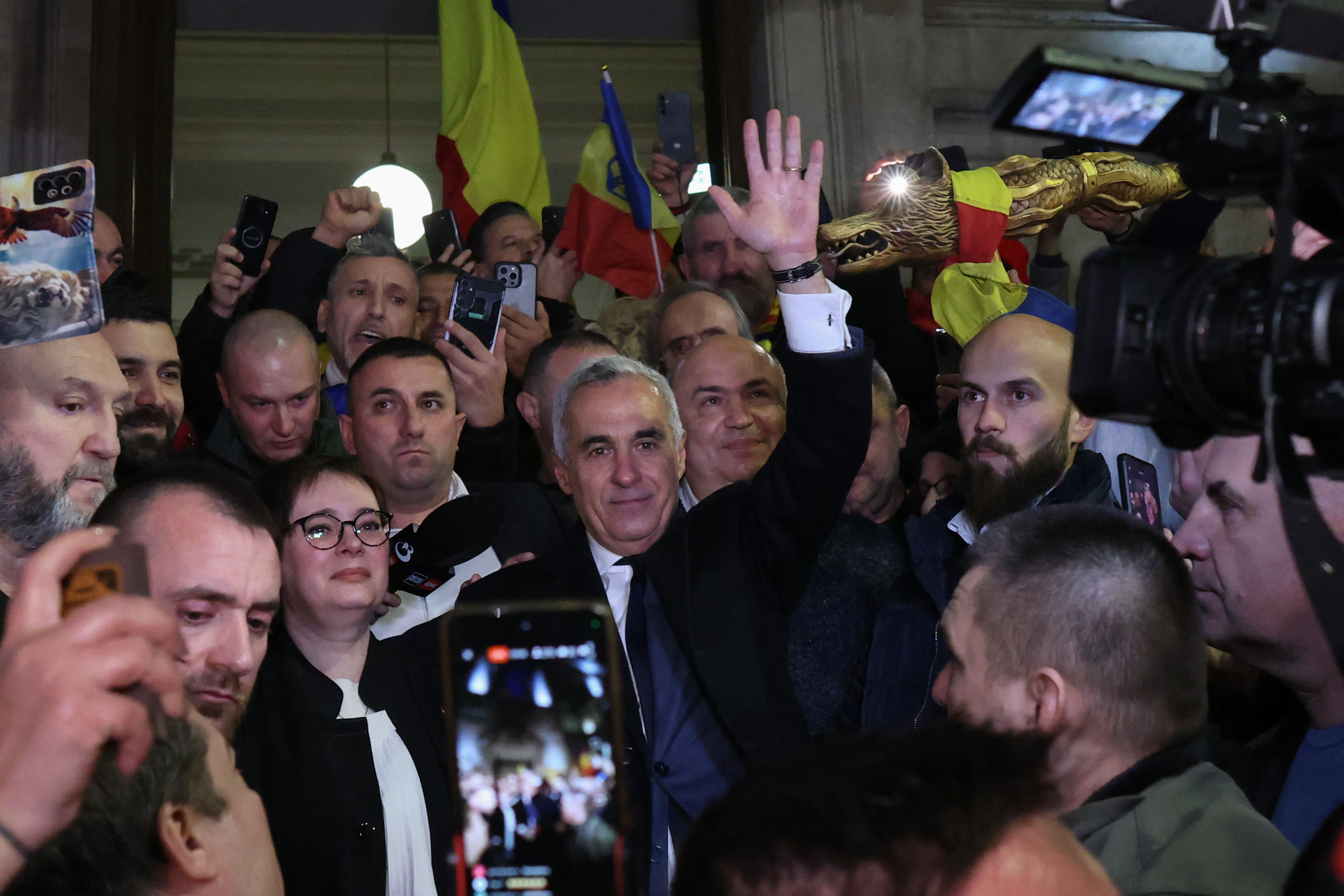 Protestul lui Călin Georgescu la Curtea Constituțională este neautorizat, dar va avea loc. Anunțul făcut de Jandarmeria Capitalei