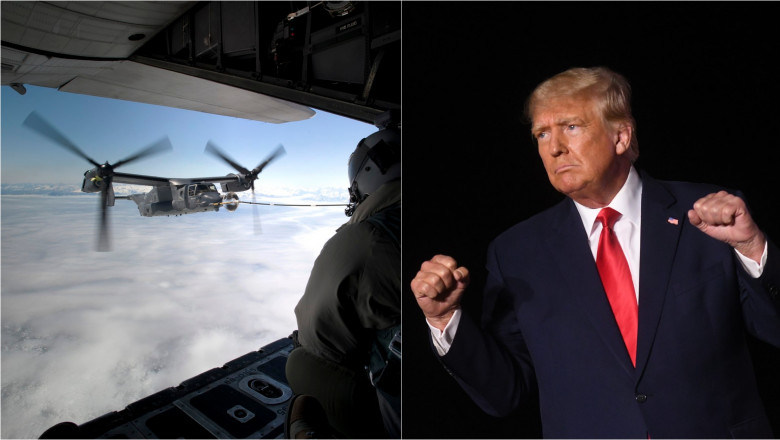 avioane militare americane deasupra Groenlandei / Donald Trump