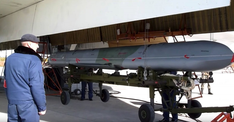 Russian cruise missile Kh-101.