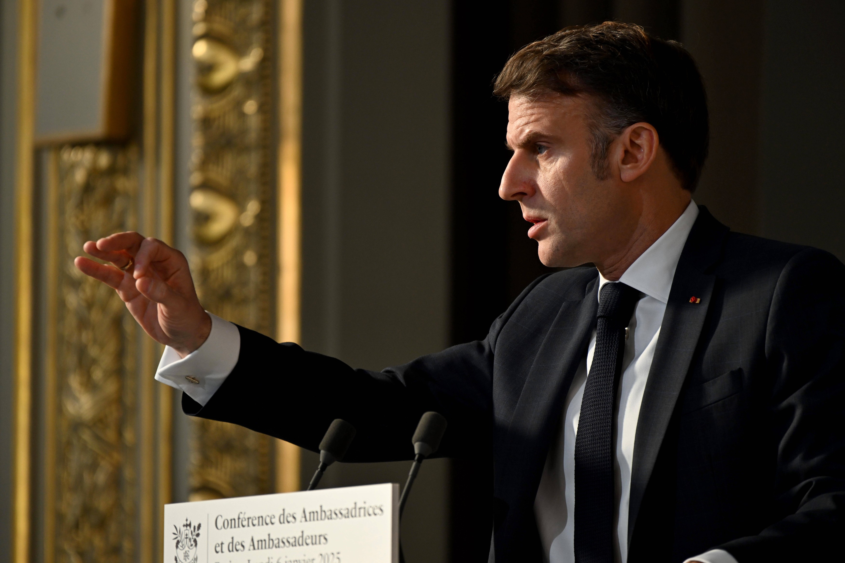 Emmanuel Macron vorbește despre amestecul Rusiei în alegerile din România, într-un discurs despre noua „dezordine mondială”