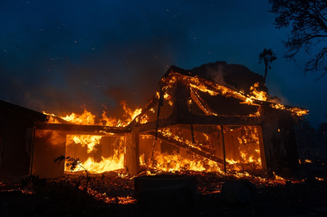 The Palisades Fire, Los Angeles, California, USA - 07 Jan 2025