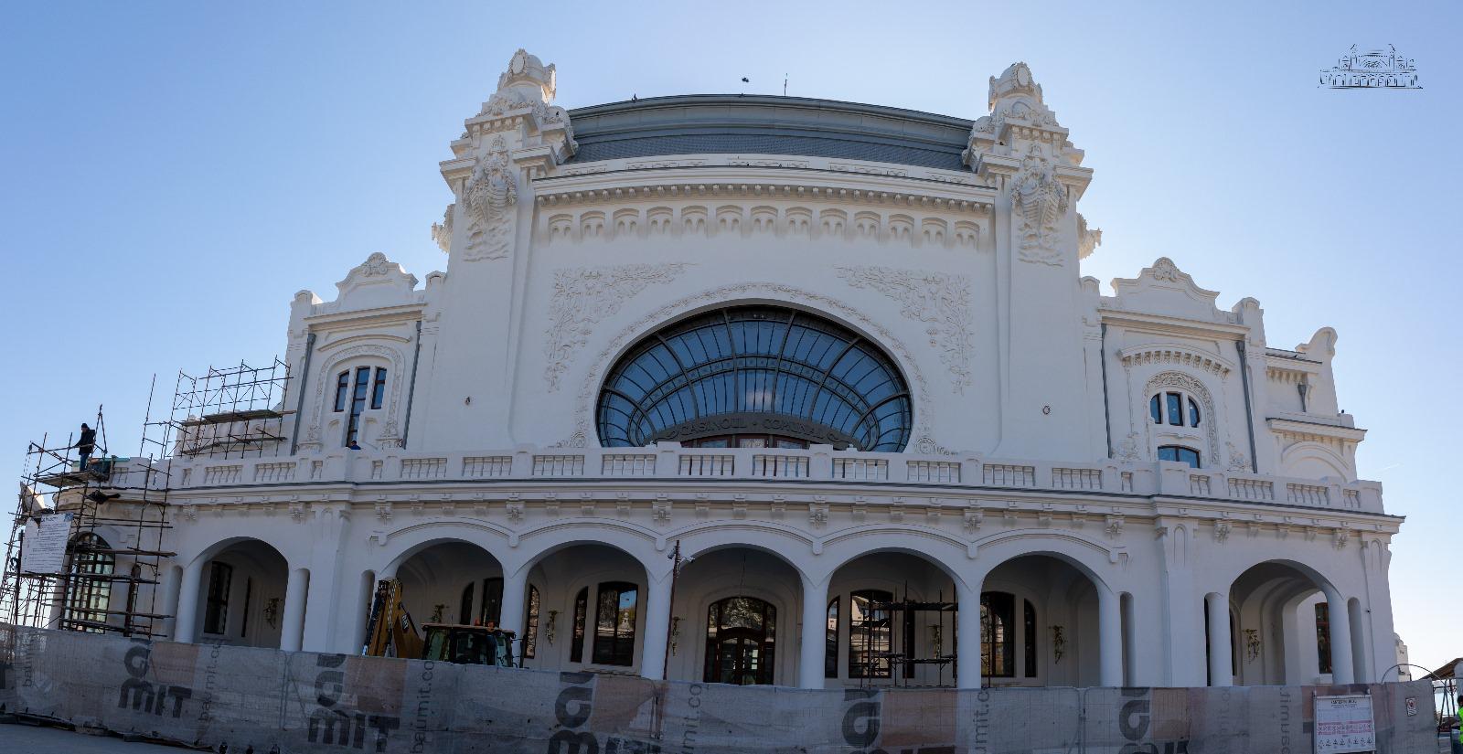 Cazinoul din Constanța este la „un pas de redeschidere”. Cum arată interiorul clădirii după renovare