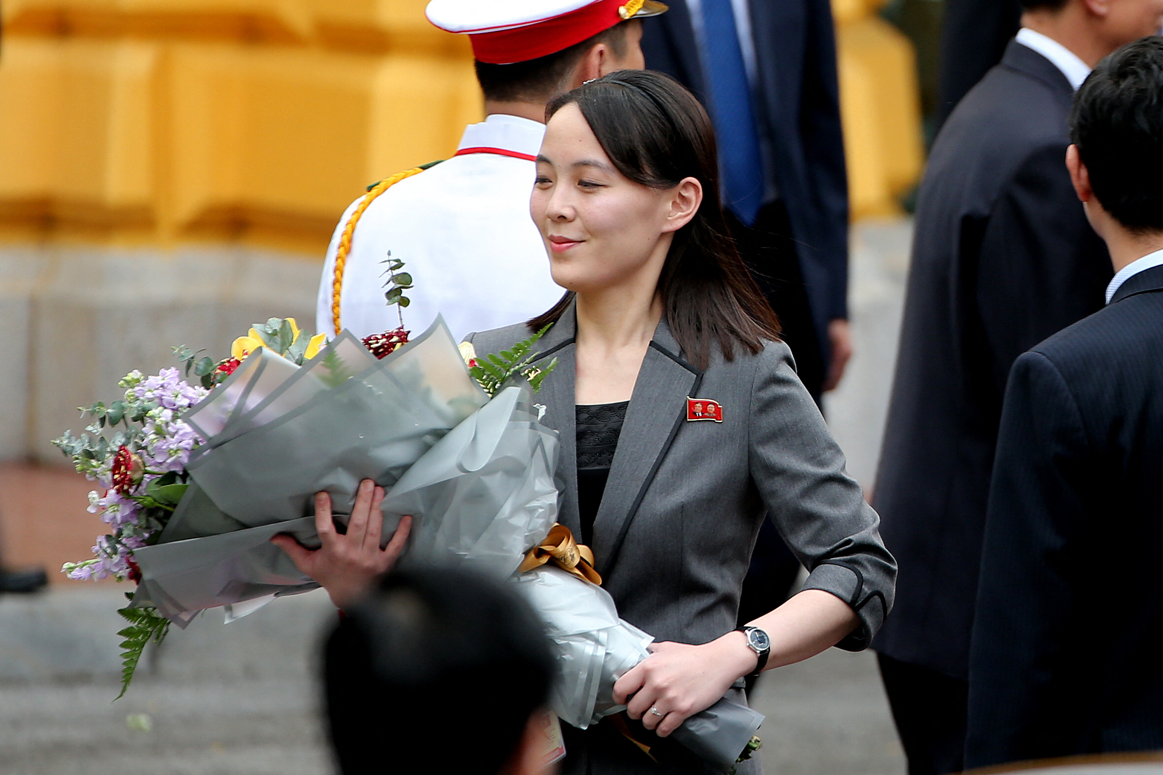 Apariție „neobișnuită” în public a surorii lui Kim Jong Un. Imaginile fac parte din „propaganda pentru umanizarea liderilor regimului”