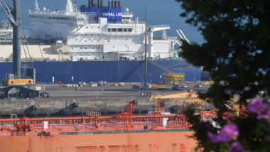 Petrolierul Yakov Gakkel in Brest Foto Profimedia