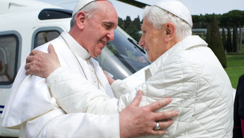 Papa Benedict și Papa Francisc