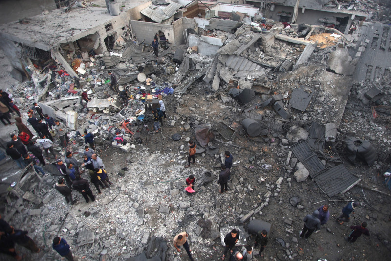 Fasia Gaza in ruine Foto Profimedia