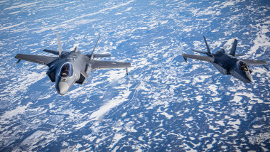 Norwegian Royal Air Force F-35A Lightning II During Nordic Response 24