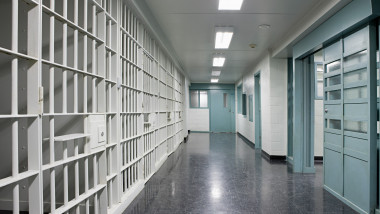 Prison corridor