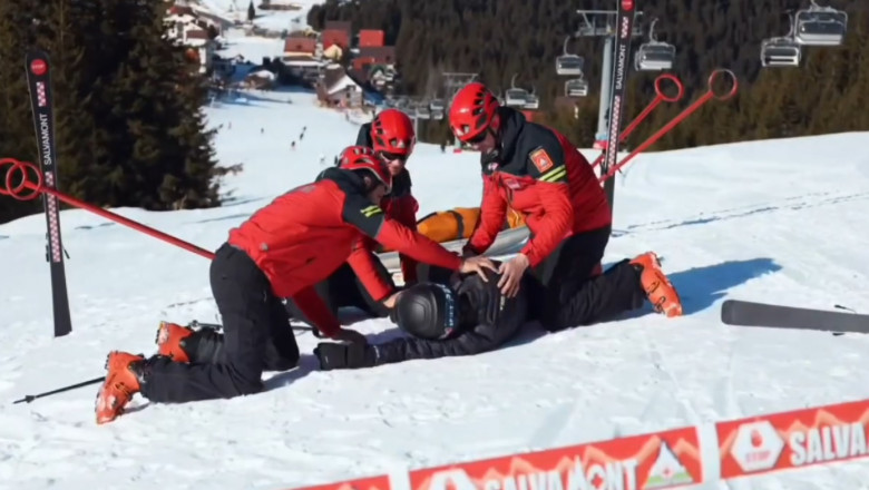   Video  De pe pârtie la spital. Peste 150 de turiști au fost salvați în ultimele patru zile. Multe dintre accidente au avut loc la săniuș 