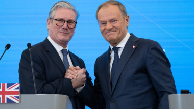 British PM Keir Starmer Meets With Donald Tusk