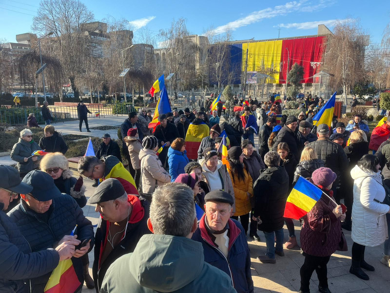 protest AUR Braila
