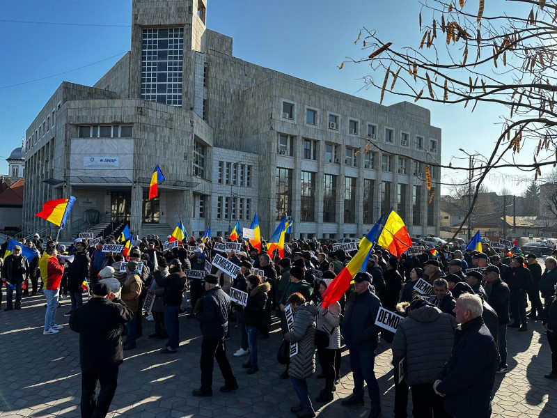 protest AUR Teleorman