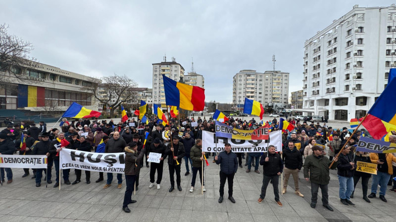 Protest AUR Vaslui