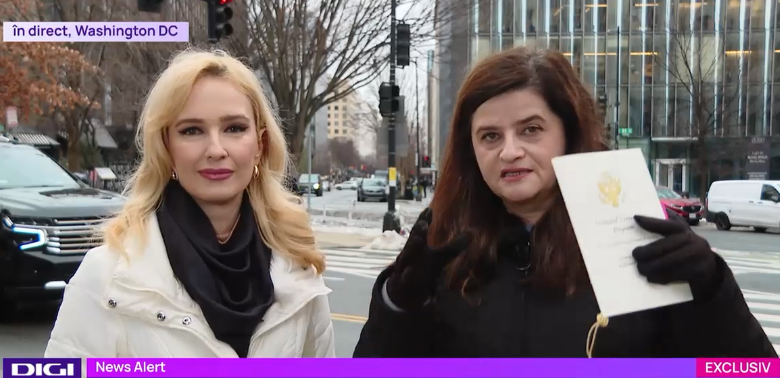 Corespondență specială Digi24 din SUA. Se fac ultimele pregătiri pentru învestirea lui Donald Trump, frigul încurcă planurile