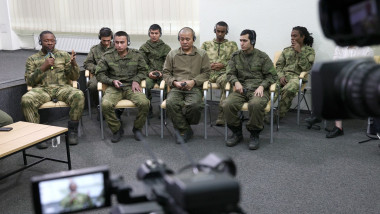 soldați străini din armata rusă capturați de ucraineni