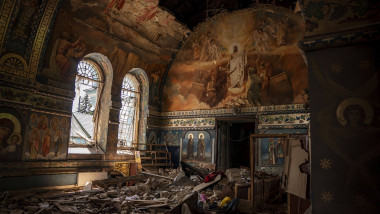 110-year-old church in Donetsk Oblast devastated aftermath of Russian Shelling