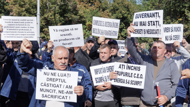 protest mineri
